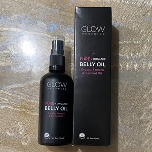 Glow Organics Belly Oil Organic Tamanu & Coconut Oil / New in Box